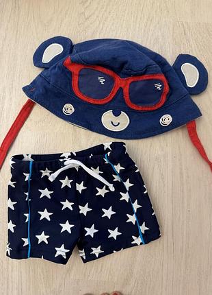 Плавки и панамка