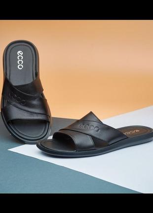 Black ecco cozmo slide 523904 00101 2390 162302964 Black ecco