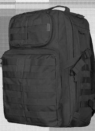 Тактичний, місткий рюкзак з системою molli camotec 40л чорний1 фото