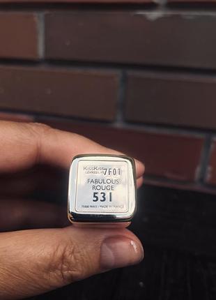 Помада для губ guerlain kiss kiss la rouge mat