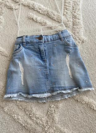 Джинсова спідничка , як нова