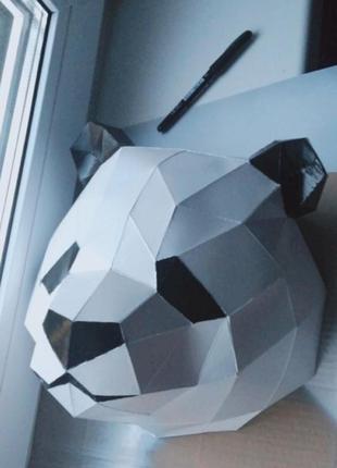 Оплата після отримання набір для створення 3d фігур медвідь панда паперкрафт papercraft подарунок іграшка сувенір конструктор для