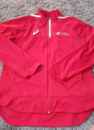 Куртка вітровка чоловіча софтшел asics розмір l