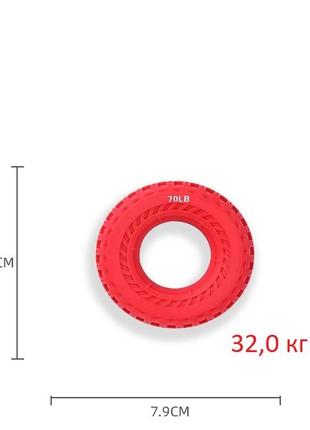 Небольшой кистевой еспандер с нагрузкой 32 кг(70lb). эспандер для укрепления и развития предплечий2 фото