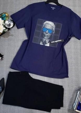 Мужская футболка karl lagerfeld