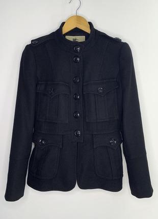 Burberry вовняне полу-пальто