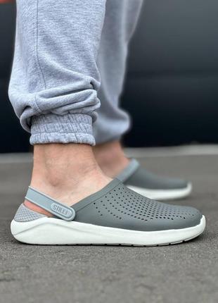 Чоловічі літні кроксы stilli Shark crocs3 фото