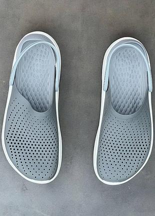 Чоловічі літні кроксы stilli Shark crocs8 фото