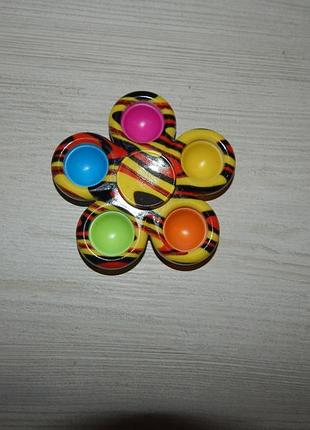 Спінер simple dimple pop it 5 пупирок.