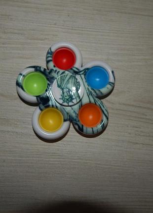Спінер simple dimple pop it 5 пупирок.