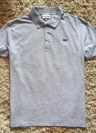 Футболка поло lacoste с крайних коллекций бренда, оригинал