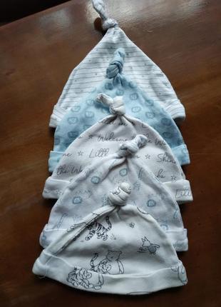 Шапочки с узелком