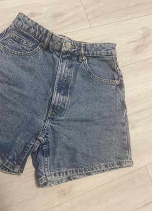 Zara джинсовые шорты