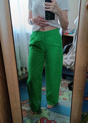 Брюки летние льняные