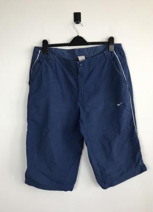 Винтажные удлиненные шорты nike