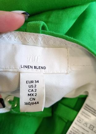 Брюки летние льняные