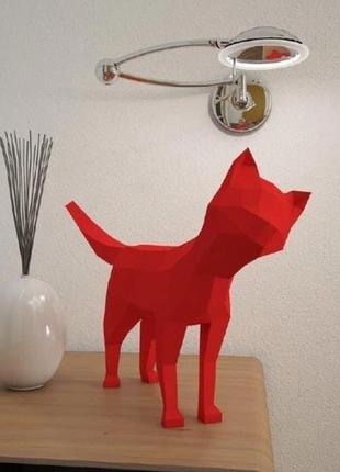 Оплата после получения набор для создания 3d фигур любопытный котик кошка кот котенок оригами паперкрафт