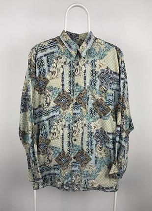 Авангардная рубашка с длинным рукавом metallo north america 1993