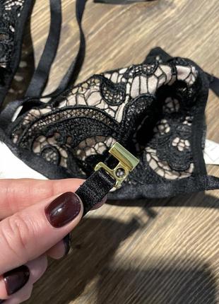 Кружевной бюстгальтер на завязках как victoria secret4 фото