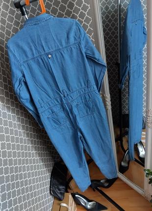 Ромпер, комбинезон джинс для девочки, next 4