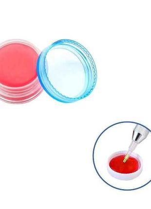 Клей-гель для алмазной мозаики в коробочке. синий gl604