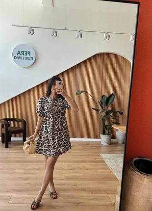 Сукня в принт , лео/ передоплата