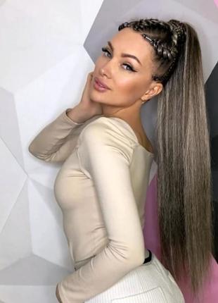 Афрохвост афрокоса на резинке