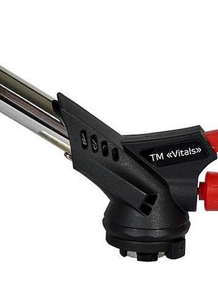 Горелка газовая 360° с пьезоподжигом ø20 мм vitals master bt-137