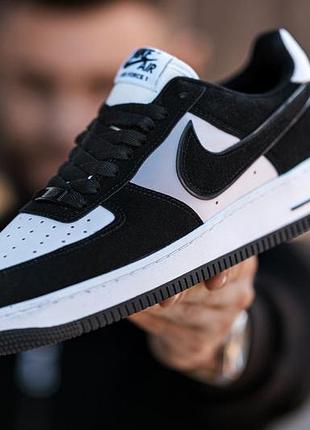 Nike air force 1 low «black/white» 5