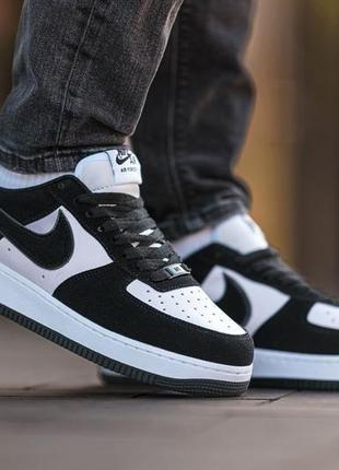 Nike air force 1 low «black/white» 2