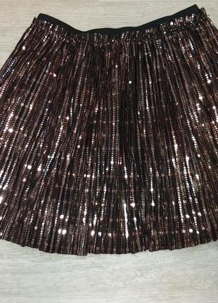 Юбка блискуча на 12-14років