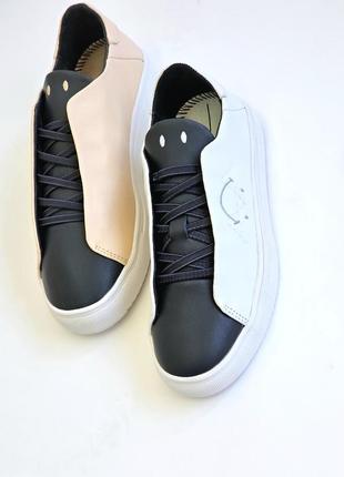 Кеди шкіряні smiley