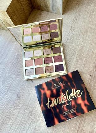 Палетка тіней roasted від tartecosmetics