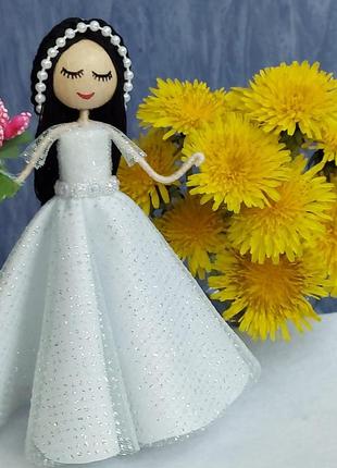 Лялька ручної роботи "наречена"
