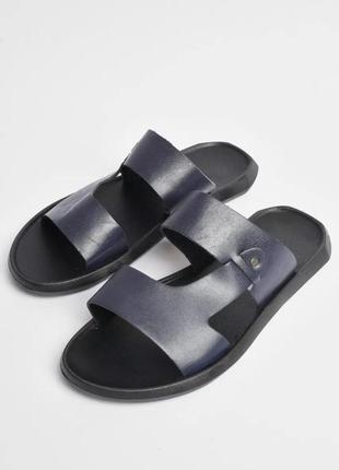 Шльопанці з еко-шкіри / сандалі