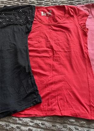 3 футболки одним лотом размер s-m