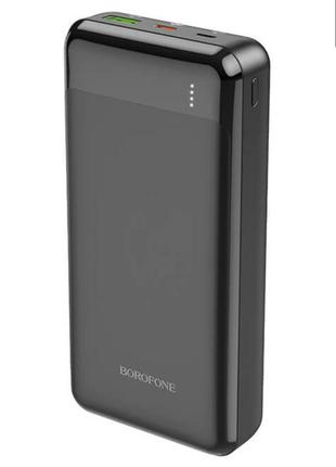 Power bank мобильное устройство для зарядки, повербанк borofone j19a 20000mah черный