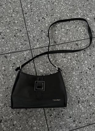 Женская черная сумочка/ сумка черная женская/ клатч женский черный