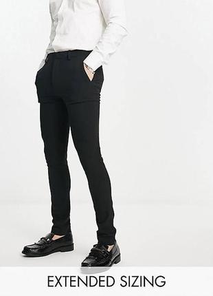 Костюмні штани скіні asos desigh