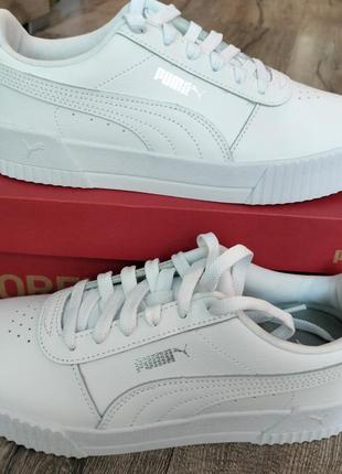 Кроссовки puma carina l р 38  40 оригинал кожа