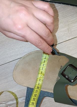 Ортопедические сандалии / шлепки из натуральной кожи