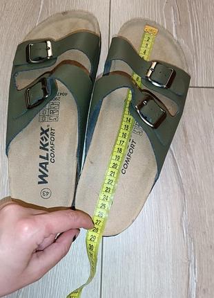 Ортопедические сандалии / шлепки из натуральной кожи