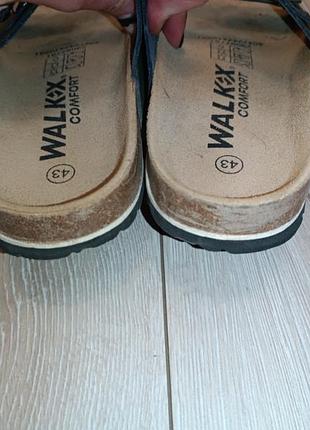 Ортопедические сандалии / шлепки из натуральной кожи