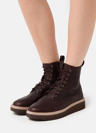 Ботинки clarks trace pine. eur-37