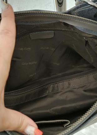 Шкіряна сумка шкіра 5