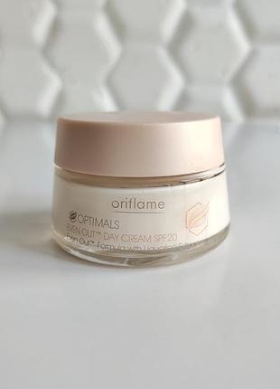 Крем против пигментации выравнивающий тон кожи дневной орифлейм optimals day even oat spf 20