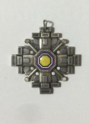 Орден столпов государства, 6-8 ст, без ленты, 1936-1945гг манчьжоу-го японская империя