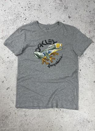 Oakley frogskins logo t-shirt чоловіча футболка оригінал