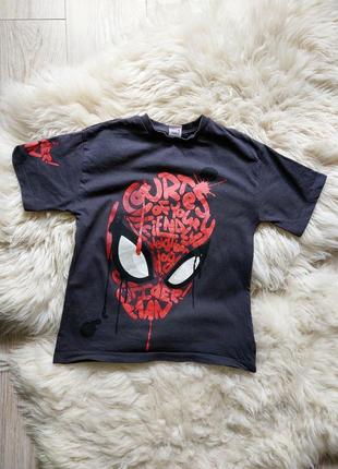 💙❤️🖤 крутая футболка графит цвет spiderman