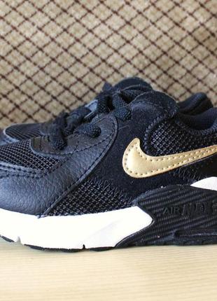 Кросівки nike air max excee td cd6893 006 оригінал розмір 22 устілка 12 см чорні